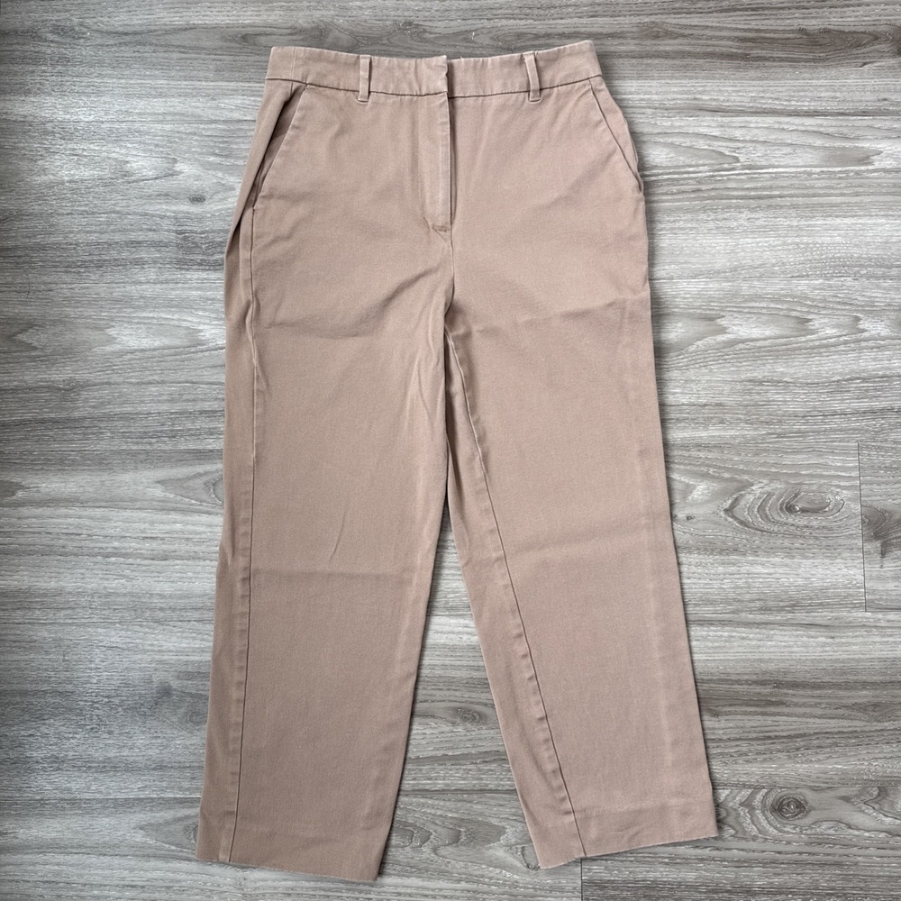 Boden Pants Womens US 6P Light Caramel Kew Bi Stretch Tapered Ankle UK 10P Denim